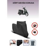 Yamaha D'elight Uyumlu Siyah Motorsiklet Branda, Motor Örtüsü