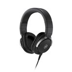 Yamaha HPH-MT8 Stüdyo Kulaklığı – Katlanabilir High End Kulaklık, 3 m Kablo (Düz) ve 1,2 m Spiral Kablolu 6,3 mm Standart Stereo Adaptör Fişi – Siyah