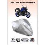 Yamaha Mt-25 Abs Uyumlu Motorsiklet Branda, Motor Örtüsü - Gri, Arka Çanta ve Kilit Uyumsuz