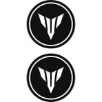 Yamaha Mt Beyaz Koruma Takozu Damla Sticker Modeli