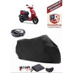 Yamaha Neos Branda Siyah Arka Çanta Uyumlu(Topcase) Motosiket Brandası Motor Örtüsü Çadır Su Geçirmez Motosiklet Kılıfı Motor Brandası,lastikli,taşıma Torbalı