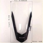 Yamaha Nmax 155 Uzun Tur Camı Şeffaf