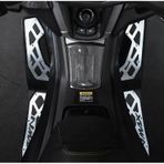 Yamaha Nmax Techmax 125/155 2025-2026 Aksesuar Paspas Basamak Seti Gümüş Gri Renk Gümüş Gri