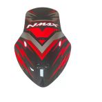 Yamaha Nmax125-155 Ön Siperlik Camı Kırmızı Sticker (2014-2018)