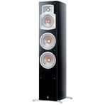 Yamaha NS 555 stand Hoparlör Sistemi (3-yollu bas refleks, Waveguidehorn, 100 W) Klavierlackschwarz