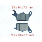 Yamaha Ön Fren Disk Balatası Ask Sfa708 Dio 110 Suzuki Uk 110 Address (17-..) Tricity 125 (14-..)