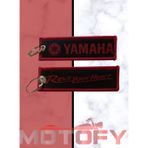 Yamaha Örme Kumaş Dokuma Anahtarlık Siyah