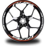 Yamaha R1 Takım Jant Sticker Etiket - Çok Renkli