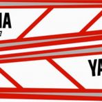 Yamaha R25 Kuyruk Sticker Yeni Model Kırmızı