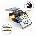 Yamaha R25 Uyumlu Katlanır Plakalık Takımı 2019-2024 (Kayar Led Sinyalli) SKM-0033