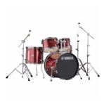 Yamaha Rydeen 20 Inch Aksamlar Dahil Davul Seti (Burgundy Glitter