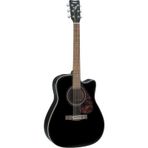 Yamaha Siyah Elektro Akustik Gitar