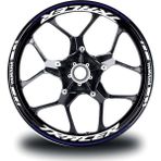 Yamaha Tracer Jant Iç Yazılı Sticker Etiket Modeli - Çok Renkli