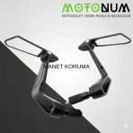 Yamaha Tricity 125 Manet Koruma-Fonksiyonel Aynalı-A01718