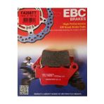 Yamaha TT 600 E arka fren balatası EBC FA208TT karbon balata