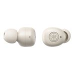 YAMAHA TW-E3B Premium Sound True Kablosuz Kulaklık, Bluetooth 5 aptX, Şarj Kılıfı, Su Geçirmez, Spor için tere Dayanıklı, Ultra Kompakt, Hafif, Kolay Kontroller (Açık Gri)