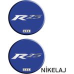 Yamaha Uyumlu R25 Uyumlu Koruma Takoz 1 (4x4) İkili Damla Etiket