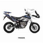 Yamaha Wr 125 X/r "40.years Blue" Tasarım Motosiklet Sticker Etiket Kaplama Modeli