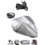 Yamaha X-Max 250 Tech Max Arka Çanta Uyumlu Motosiklet Brandası Lüx Premium Kalite - Gri