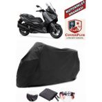 Yamaha X-Max 300 Abs Branda Siyah Motosiket Brandası Motor Örtüsü Çadır Su Geçirmez Motosiklet Kılıfı Motor Brandası,lastikli,taşıma Torbalı - Arka Çanta UYUMSUZ