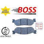 Yamaha Xmax 250 Arka Fren Disk Balatası (05-13) Boss Fa275 (Crypton Ön Em)