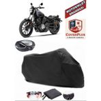 Yamaha Xvs 950 Cu Branda Siyah Arka Çanta Uyumlu(Topcase) Motosiket Brandası Motor Örtüsü Çadır Su Geçirmez Motosiklet Kılıfı Motor Brandası,lastikli,taşıma Torbalı