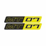 Yamaha Yamha Mt07 Uyumlu Sarı 15X2 Cm Damla Sticker MT07STC017