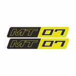 Yamaha Yamha Mt07 Uyumlu Sarı 15x2 Cm Damla Sticker