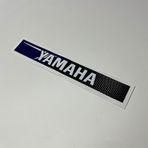 Yamaha Yazılı Mavi Arka Maşa Sticker Modeli