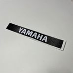 Yamaha Yazılı Siyah Arka Maşa Sticker Modeli