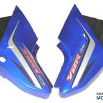 YAMAHA YBR 125 MAVİ YAN KAPAK TAKIMI