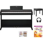 Yamaha YDP105B Siyah Dijital Piyano (Tabure, Kulaklık, Piyano Metodu, Nota Oyun Kartları)