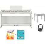 Yamaha YDP145WH Beyaz Dijital Piyano Seti(Tabure-Kulaklık-Piyano Metodları Hediye)