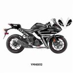 Yamaha Yzf-r25 2014-2018 "black Racer" Tasarım Motosiklet Sticker Etiket Kaplama Modeli