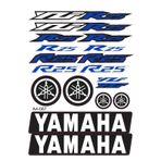 Yamaha Yzf R25 Sticker Yazı Seti Mavi