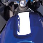 Yamaha Yzf R3 Depo Üstü Sticker Etiket Modeli Beyaz