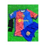 Yamal Barcelona Bordo 2024-25 Sezon Çocuk Forma Takımı çorap+bileklik dgjdhdfjrjdjt0