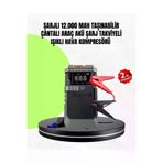 YAMAN MARKET 4’Ü 1 Arada Powerbank Özellikli Araç Akü Şarj Takviye Cihazı - Lzft7822-3010