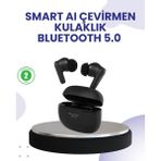 Yaman Market Çift Mikrofonlu Kablosuz Kulaklık Anc Enc ve Oyun Modlu - KB002H-6HCM85 - Çok Renkli