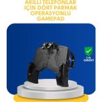 Yaman Market Gerçekçi Oyun Deneyimi Sunan Dört Parmak Mobil Gamepad - KB002H-6HI9H7