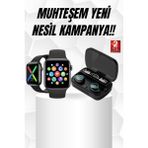 Yaman Market Kaliteli Akıllı Saat ve Kaliteli Bluetooth Kulaklık Anc Özelliği Uzun Pil Ömr? - KB002H-6IKCY - Çok Renkli
