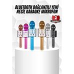 Yaman Market Karaoke Mikrofon Bluetooth Bağlantılı Aux Girişli Uzun Pil Ömrü Yüksek Ses Ka - KB002H-6IJX3 - Çok Renkli