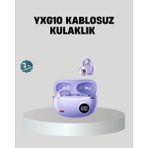 Yaman Market Kulak Arkası Klipsli Bluetooth Kulaklık YXG10 Silikon Malzemeli Ergonomik - KB002H-6I98P6 - Çok Renkli