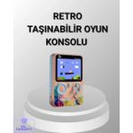 Yaman Market Mini Retro Oyun Konsolu 500 Oyunlu 3.0 Inç Ekran ve Şarjlı Batarya - KB002H-6HHYL5