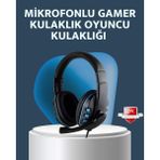 Yaman Market Stereo Mikrofonlu Kablolu Oyun Kulaklığı – Konforlu ve Net Ses Iletimi - KB002H-6IKQA0 - Çok Renkli
