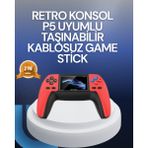 Yaman Market Tak Çalıştır Mini Retro Gamepad | 520 Klasik Oyun - KB002H-6IJ6R6