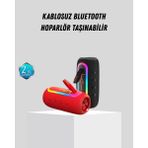 Yaman Market Yeni Nesil Bluetooth 5.1 Hoparlör – Güçlü Ses Hızlı Bağlantı Uzun Pil Ömr - KB002H-6IAYJ - Çok Renkli