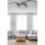 Yaman Modern Tasarım Gri Renk Beyaz Ledli Cafe - Mutfak - Salon LED Avize