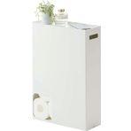 YAMAZAKI ev 2294 Tuvalet Kağıdı Stok-Banyo Depolama Düzenleyici Dispenseri, Tek Boyut, Beyaz