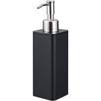 Yamazaki Home Doldurulabilir El Sabunu Pompası | Banyo, Mutfak | Plastik | Dağıtıcı, ABS, Siyah, Tek Boyut